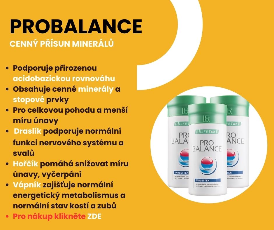 Doporučujeme pro dostatek minerálů